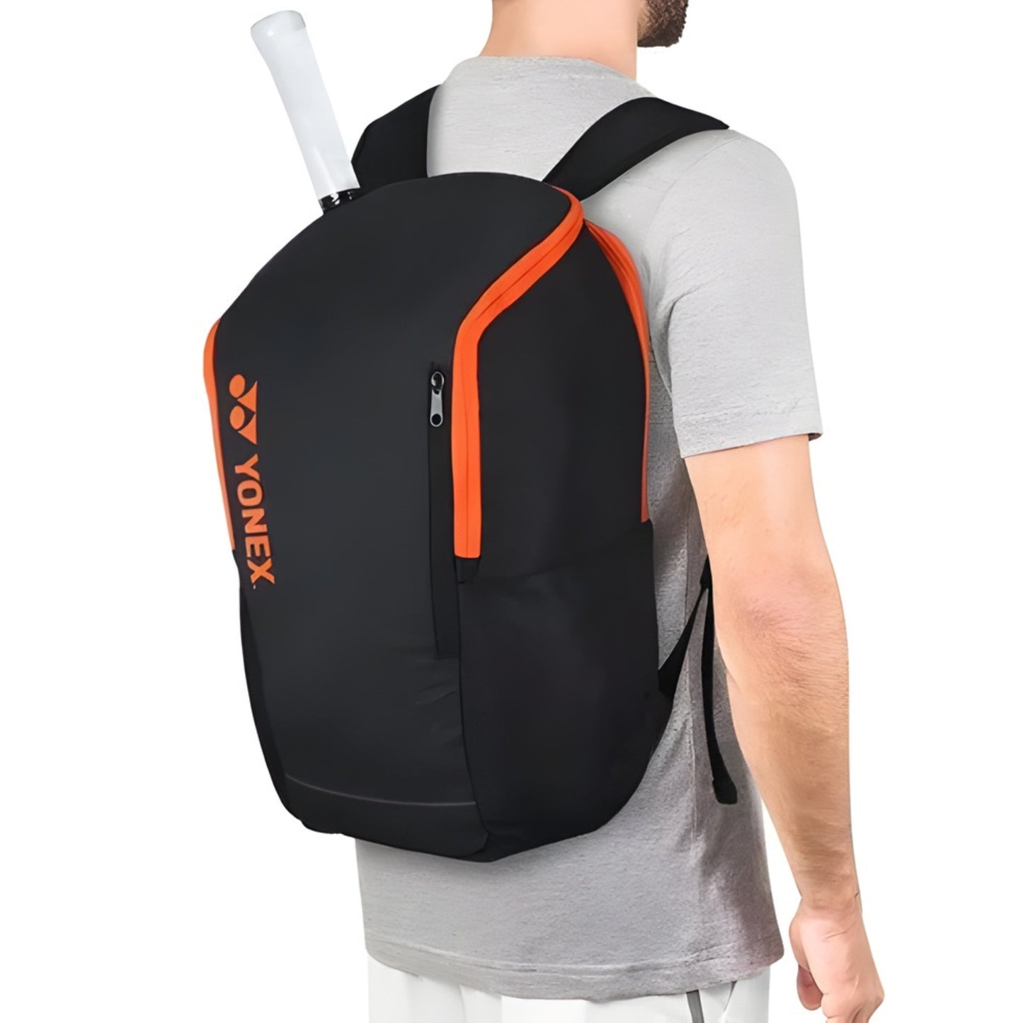 YONEX BAG BACKPACK TEAM S (42312S) BLACK ORANGE