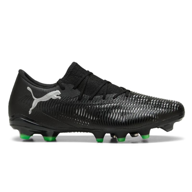 PUMA BOOT FUTURE 8 MATCH FG/AG BLACK/GRAY/FLUO GREEN (SS25)