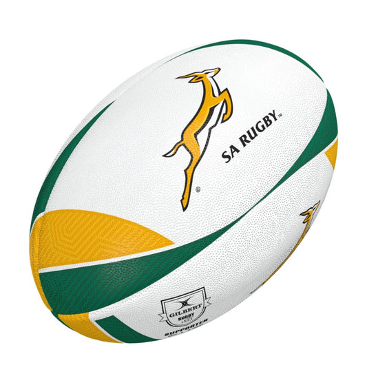 GILBERT BALL RUGBY SA SUPPORTER WHT/GRN