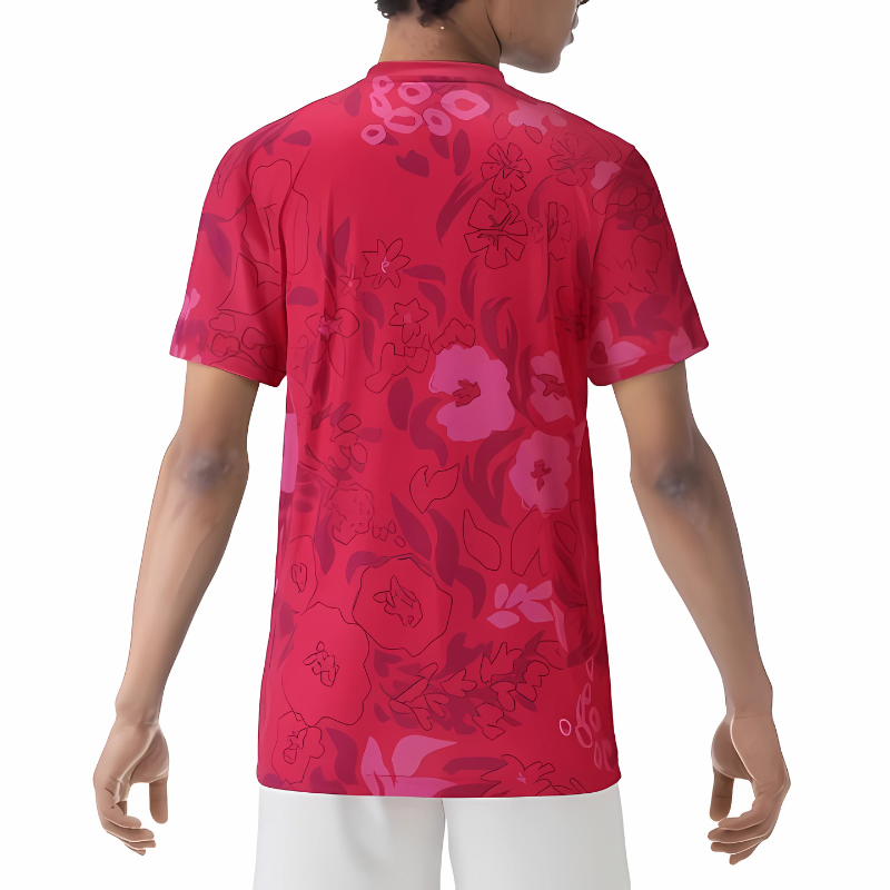 YONEX SHIRT TEE RG UNISEX (16621) ROSE PINK (SS24)