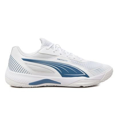 PUMA SHOE INDOOR SOLARFLASH III MN WHITE/HORIZON (AW24)