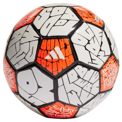 ADIDAS BALL SOCCER CLUB MESSI WHT/ORG (AW22)
