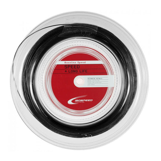 ISOSPEED STRING BASELINE SPEED BLK 16L 1.25MM REEL