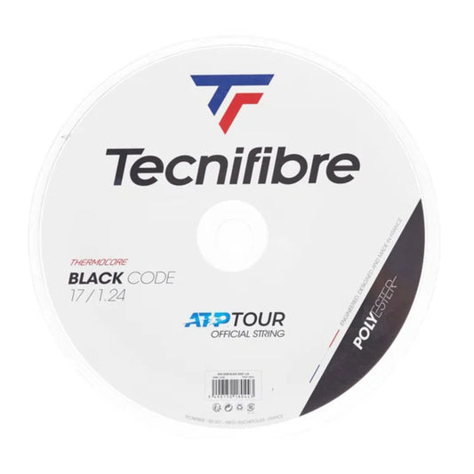TECNIFIBRE STRING BLACK CODE 1.24MM 17G BLK REEL (TBD)
