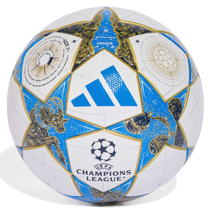 ADIDAS BALL SOCCER UCL LEAGUE STAGE WHITE/BLUE/GOLD (AW25) 05