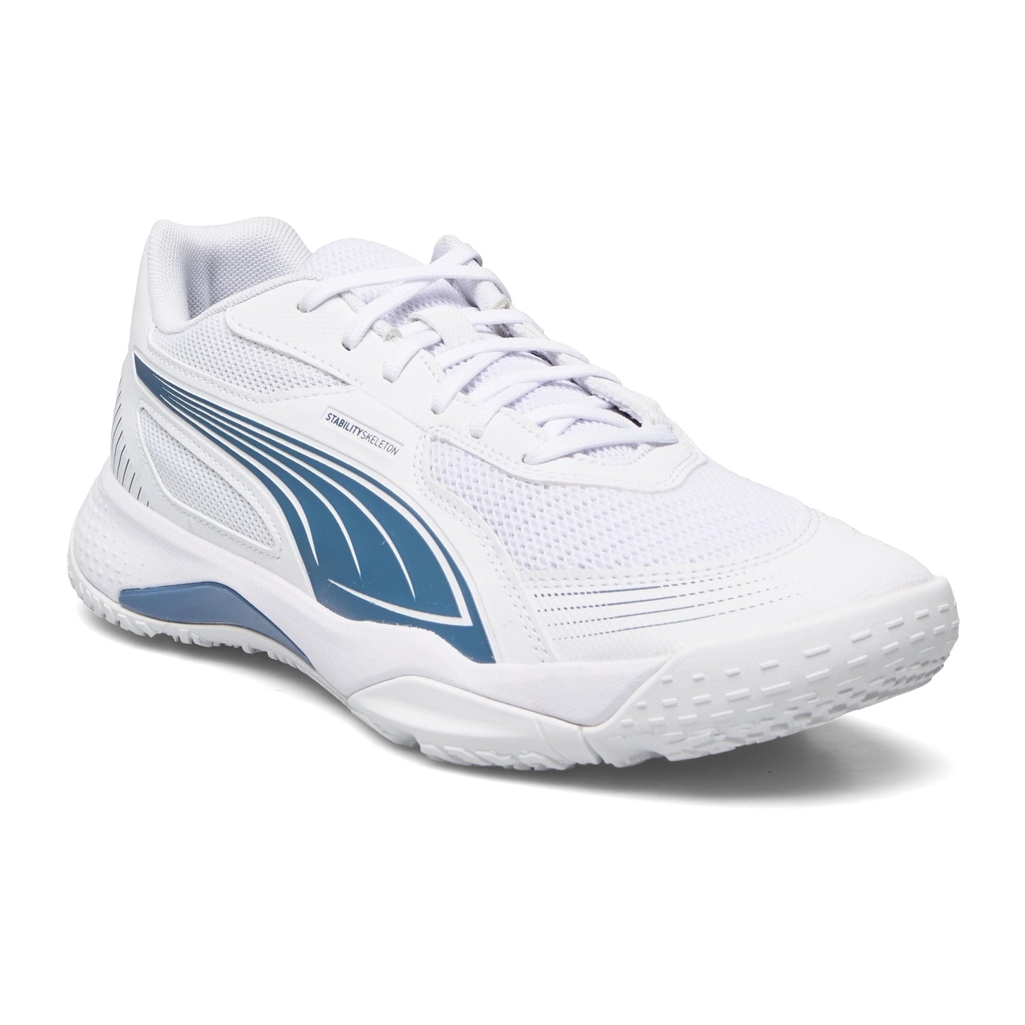 PUMA SHOE INDOOR SOLARFLASH III MN WHITE/HORIZON (AW24)