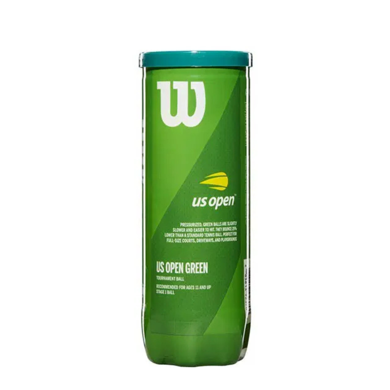 WILSON BALL TENNIS US OPEN STAGE 1 GREEN / CAN (3)
