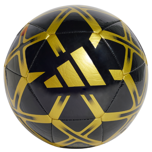 ADIDAS BALL SOCCER STARLANCER CLUB BLACK/GOLD METALLIC (SS25)