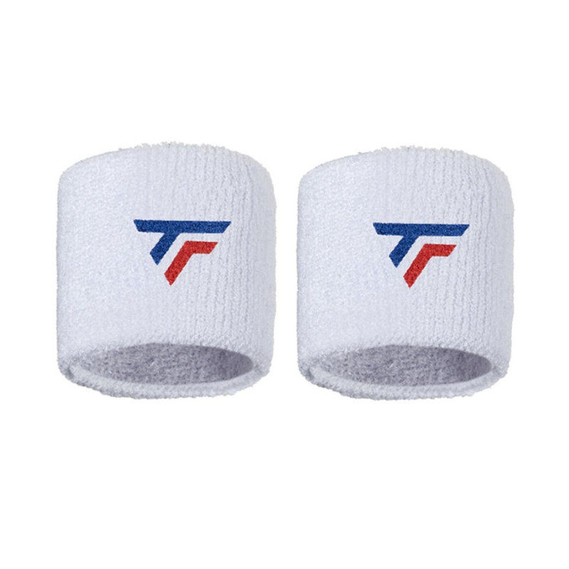 TECNIFIBRE WRISTBAND WHT (2)