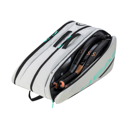 HEAD BAG PADEL TOUR LARGE CERAMIC/TEAL