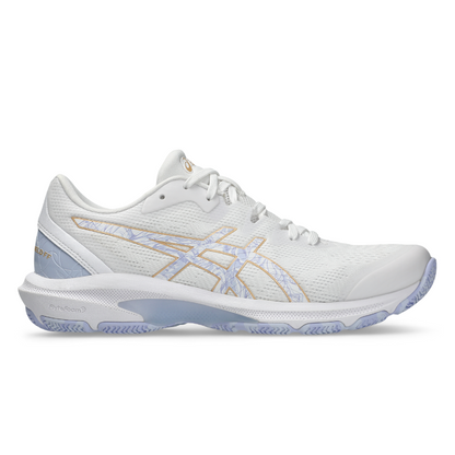ASICS SHOE NETBURNER SHIELD FF WN WHITE/BLUE FADE (AW25)