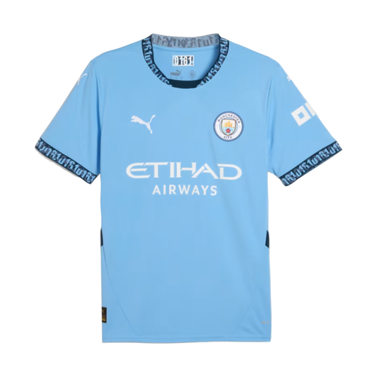 PUMA SOCCER JERSEY HOME MAN CITY MARINE BLUE 24/25 / S