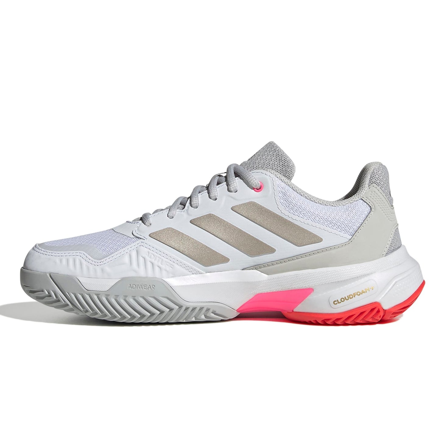 ADIDAS SHOE COURTJAM CONTROL 3 WN WHITE/METALLIC/LUCID RED (SS25)