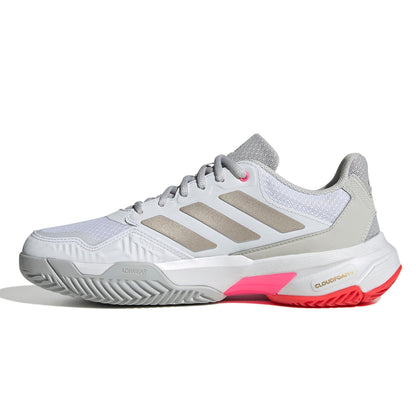 ADIDAS SHOE COURTJAM CONTROL 3 WN WHITE/METALLIC/LUCID RED (SS25)
