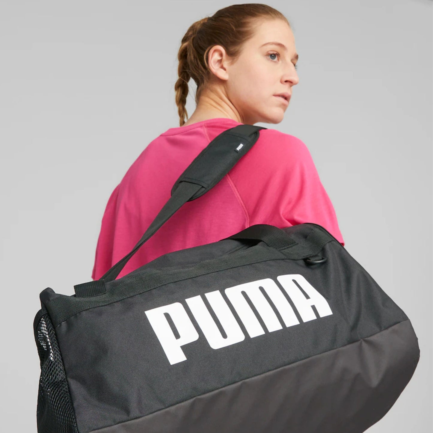 PUMA BAG DUFFEL CHALLENGER BLACK (AW24)