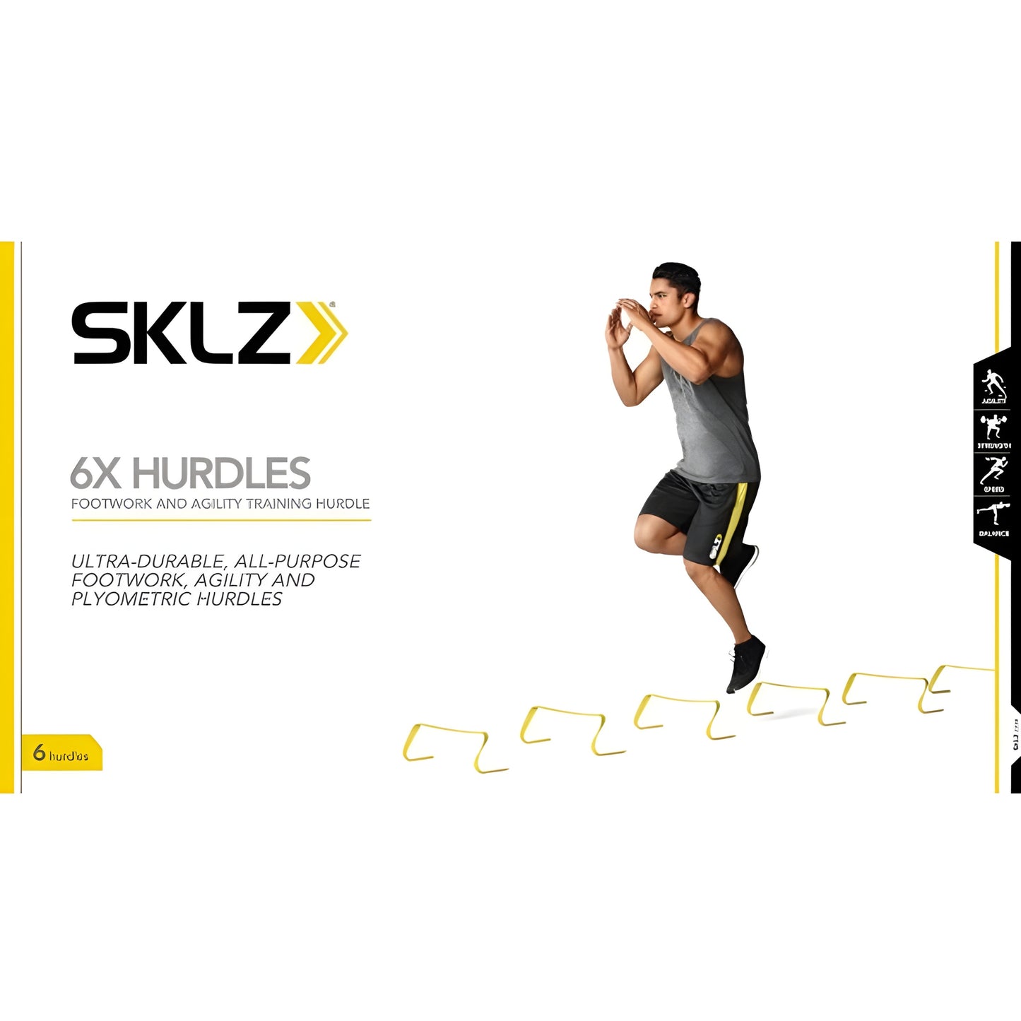 SKLZ HURDLES TRAINING FOOTWORK AND  AGILITY (6)