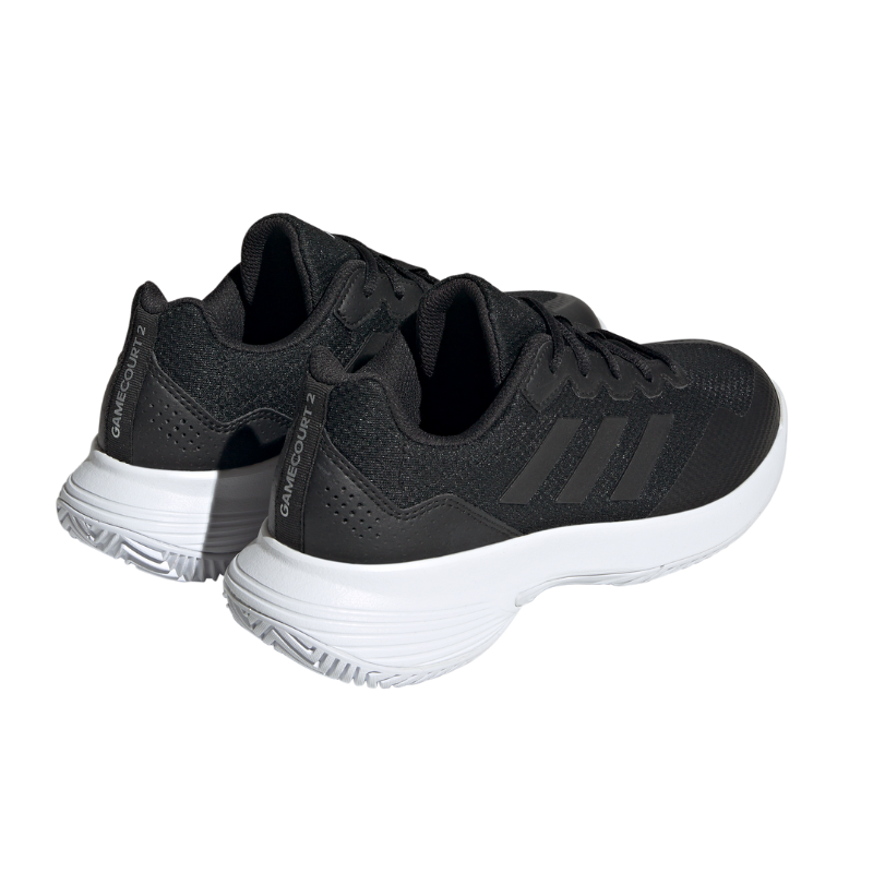 ADIDAS SHOE GAME COURT 2 WN CORE BLACK/SILVER METALLIC (SS25)