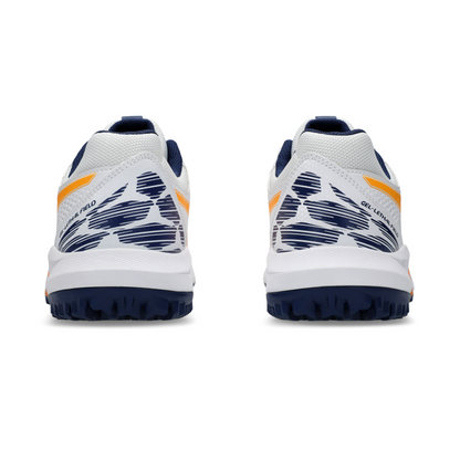 ASICS SHOE HOCKEY G-LETHAL FIELD 2 MN WHITE/STADIUM ORANGE (AW24)