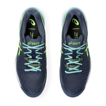 ASICS SHOE G-RESOLUTION 9 PADEL MN THUNDER BLU/ELECTRIC LIME (SS24) (TBD)