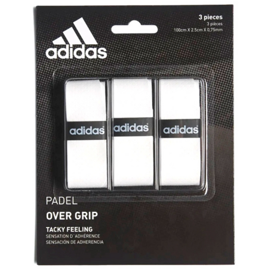 ADIDAS GRIP OVERGRIP PADEL TACK 0.75MM WHT (3) (TBD)