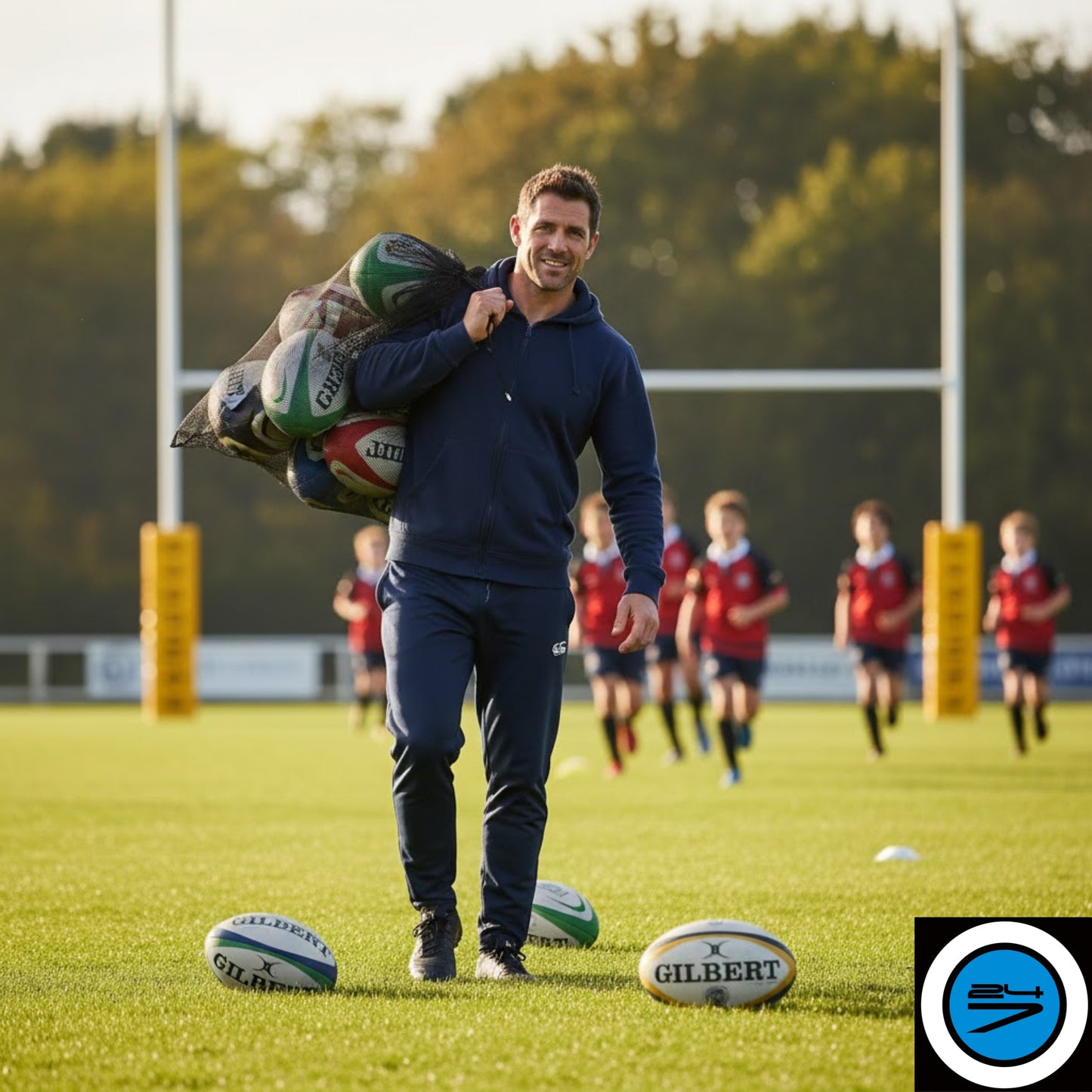 GILBERT BAG 12 BALL FINE MESH BLK