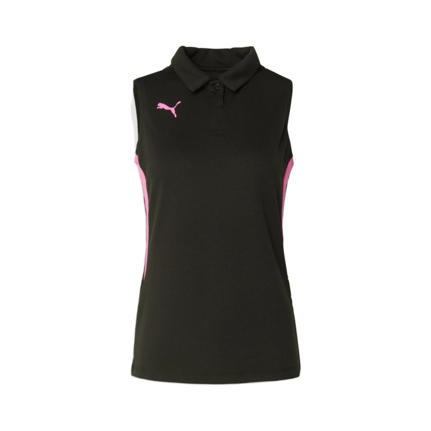 PUMA SHIRT TANK PADEL WOVEN BLACK/PINK (AW24)