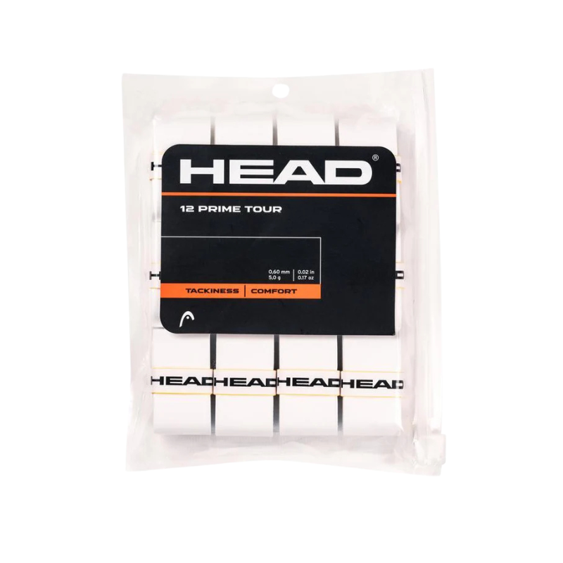 HEAD GRIP OVERGRIP PRIME TOUR WHT (12)