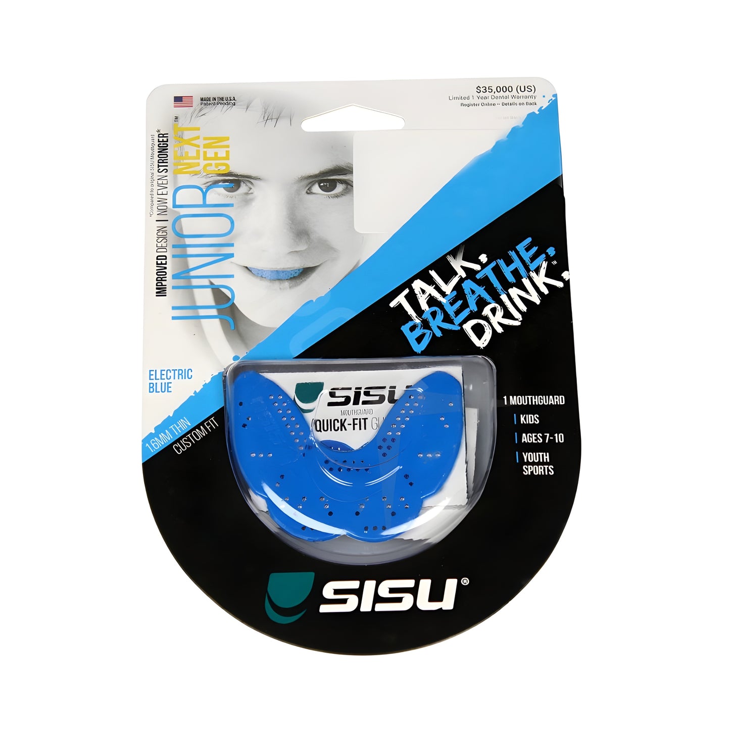 SISU MOUTHGUARD JNR 1.6MM ASSORTED