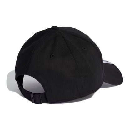 ADIDAS CAP 3 STRIPE COTTON TWILL BLACK (SS24)