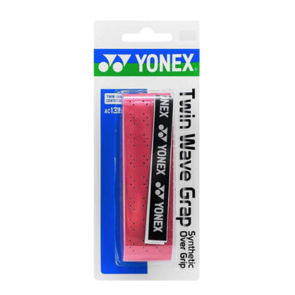 YONEX GRIP OVERGRIP WAVE TWIN WINE RED