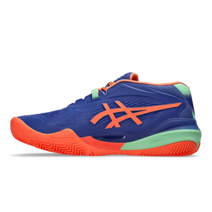 ASICS SHOE G-RESOLUTION X PADEL MN DARK COBALT/VIVID CORAL (AW25)