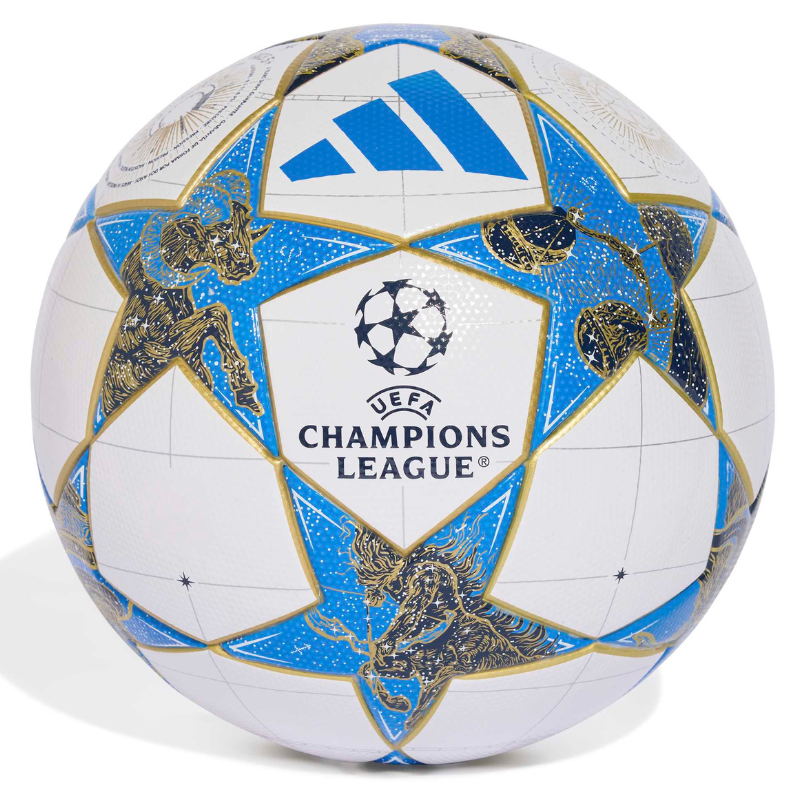 ADIDAS BALL SOCCER UCL LEAGUE STAGE WHITE/BLUE/GOLD (AW25) 05
