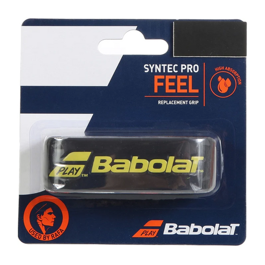 BABOLAT GRIP REPLACEMENT SYNTEC PRO BLK/YEL
