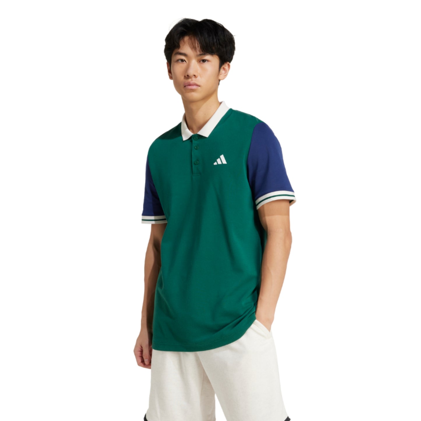 ADIDAS SHIRT POLO HERITAGE MN COLLEGIATE GREEN (SS25)