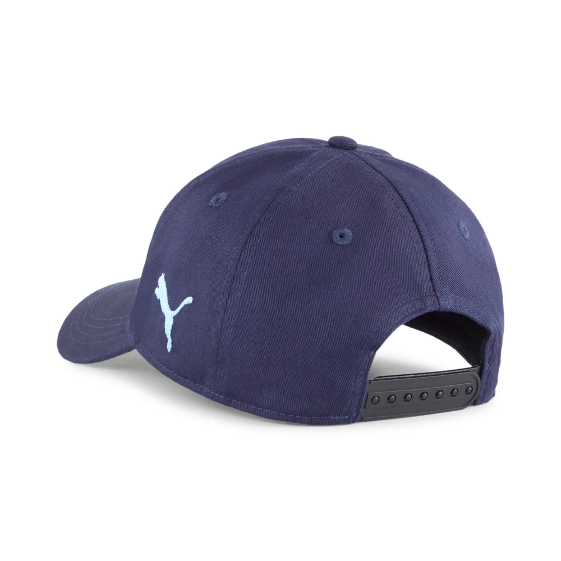 Puma navy blue cap with a logo on a white background
