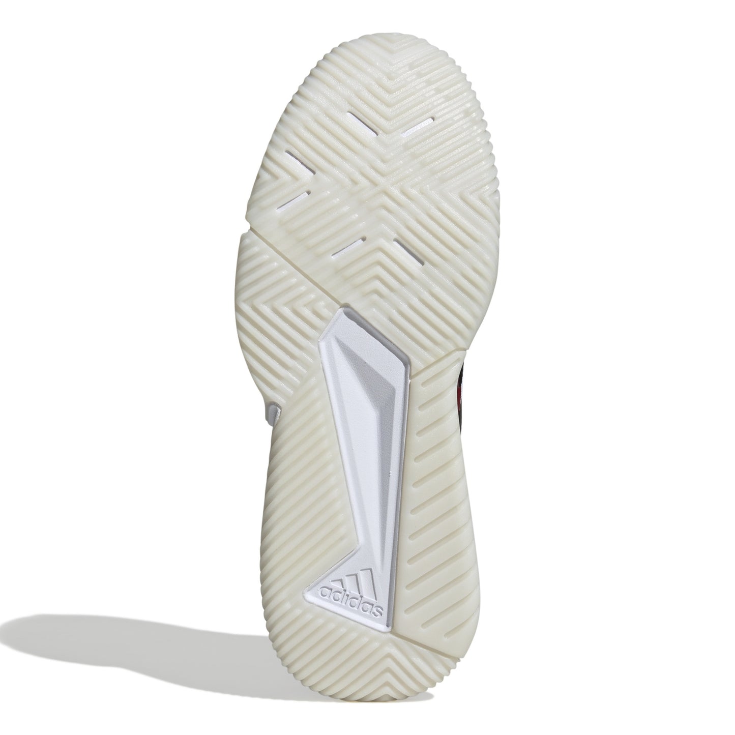 ADIDAS SHOE PADEL COURTQUICK MN WHITE/BLACK/LUCID RED (SS25)