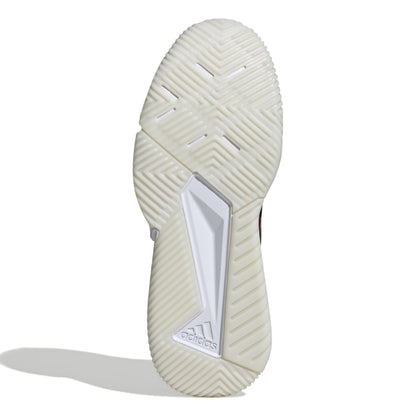 ADIDAS SHOE PADEL COURTQUICK MN WHITE/BLACK/LUCID RED (SS25)