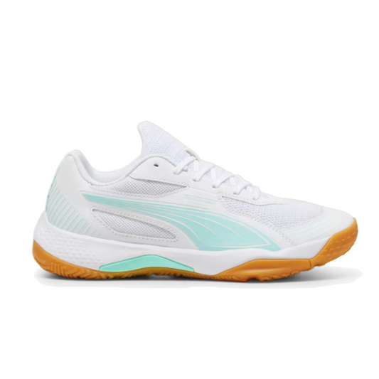 PUMA SHOE INDOOR SOLARFLASH III WN WHITE/PEPPERMINT (AW24)