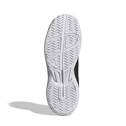 ADIDAS SHOE COURTFLASH KID BLACK/RED (SS26)