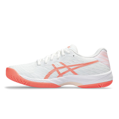 ASICS SHOE G-GAME 9 WN WHITE/SUN CORAL (SS24)
