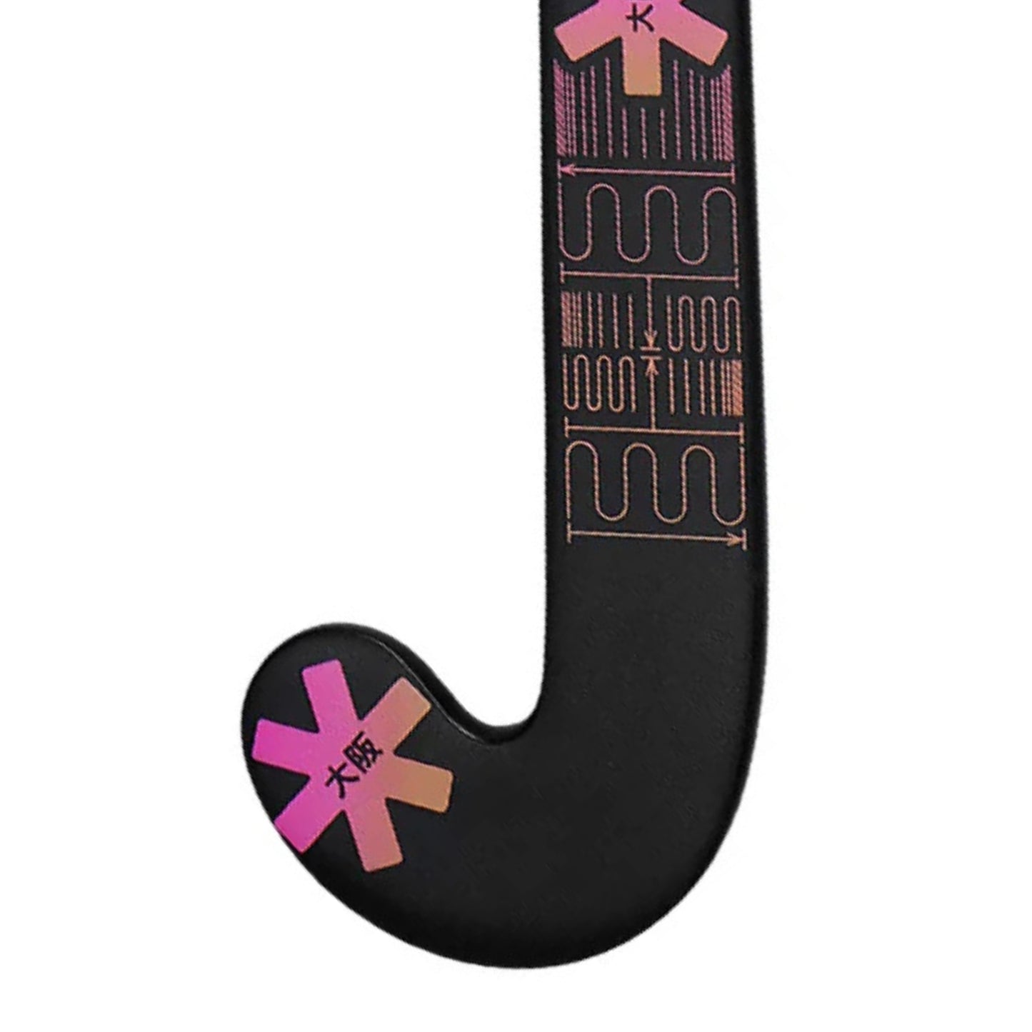 OSAKA HOCKEY STICK MID BOW 10 FANTASTIC PINK TRUE ORANGE 35