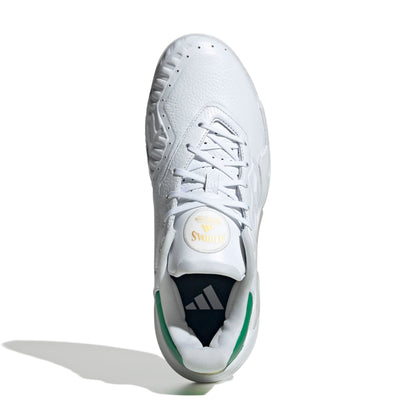 ADIDAS SHOE BARRICADE 13 LEATHER MN METALLIC/WHITE/GREEN (AW25)