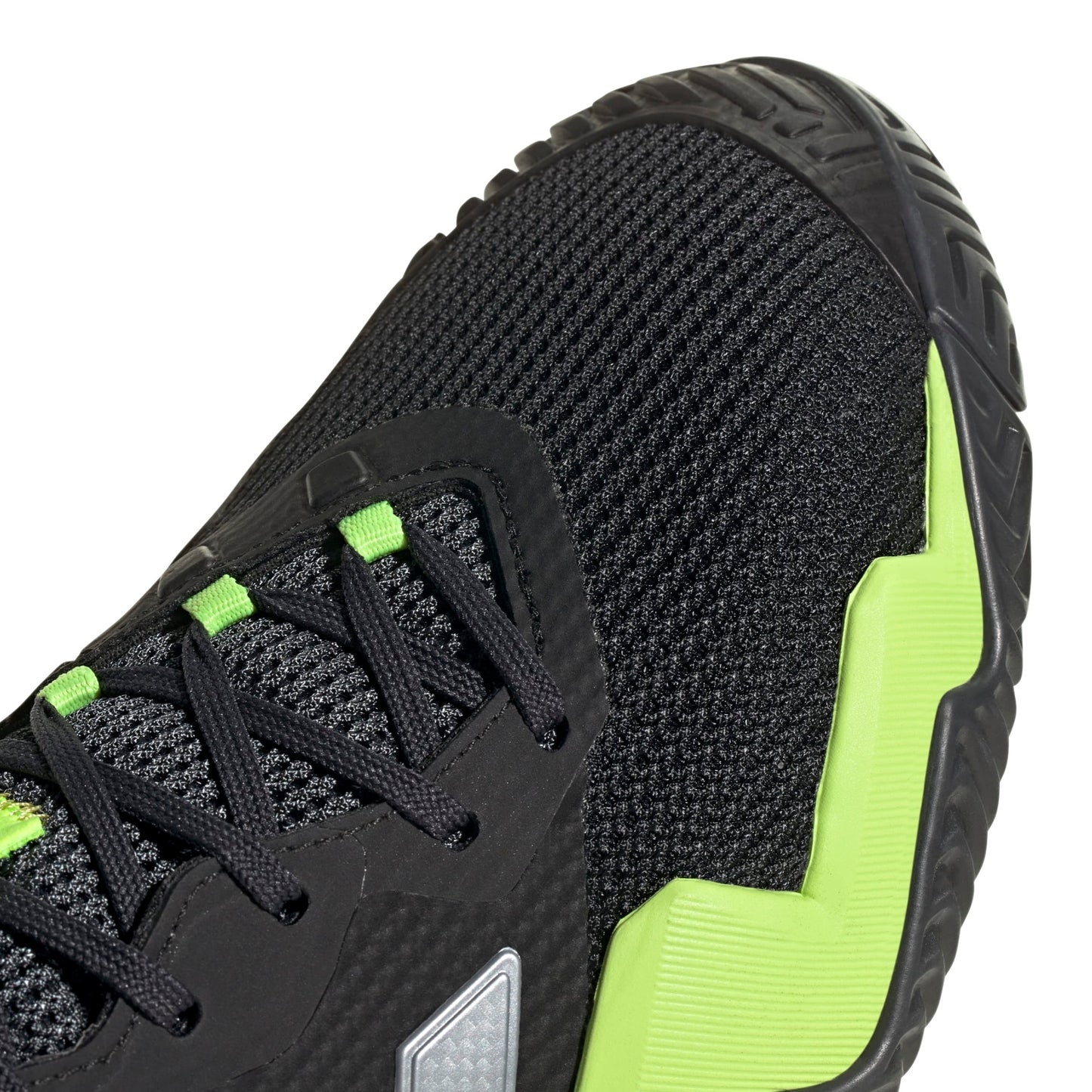 ADIDAS SHOE BARRICADE 13 MN BLACK/LUCID LEMON (SS25)