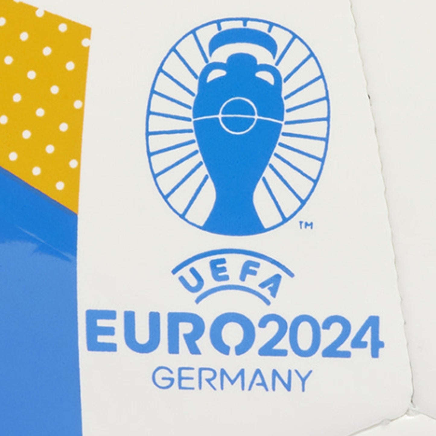 ADIDAS BALL SOCCER EURO24 CLUB FUSSBALLLIEBE BLUE/ORANGE (SS24)