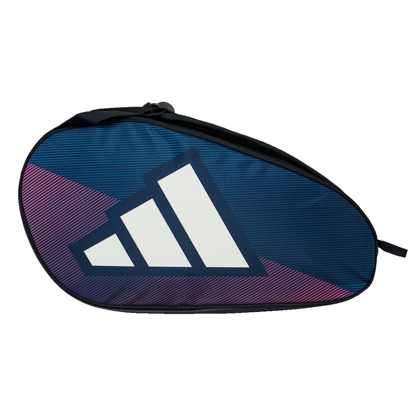 Adidas racket bag with logo on a white background