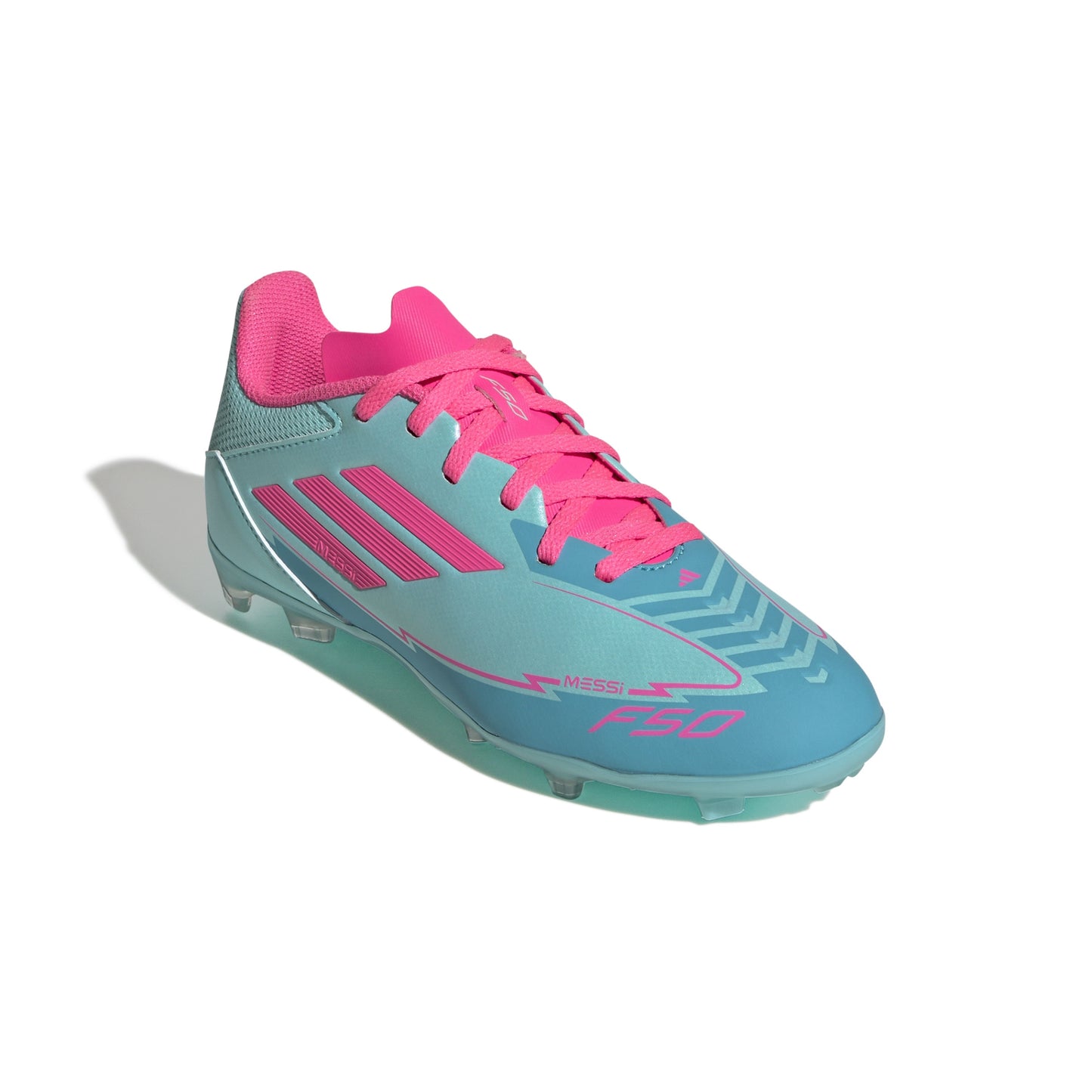 ADIDAS BOOT F50 LEAGUE MESSI JNR AQUA/PINK (SS25)