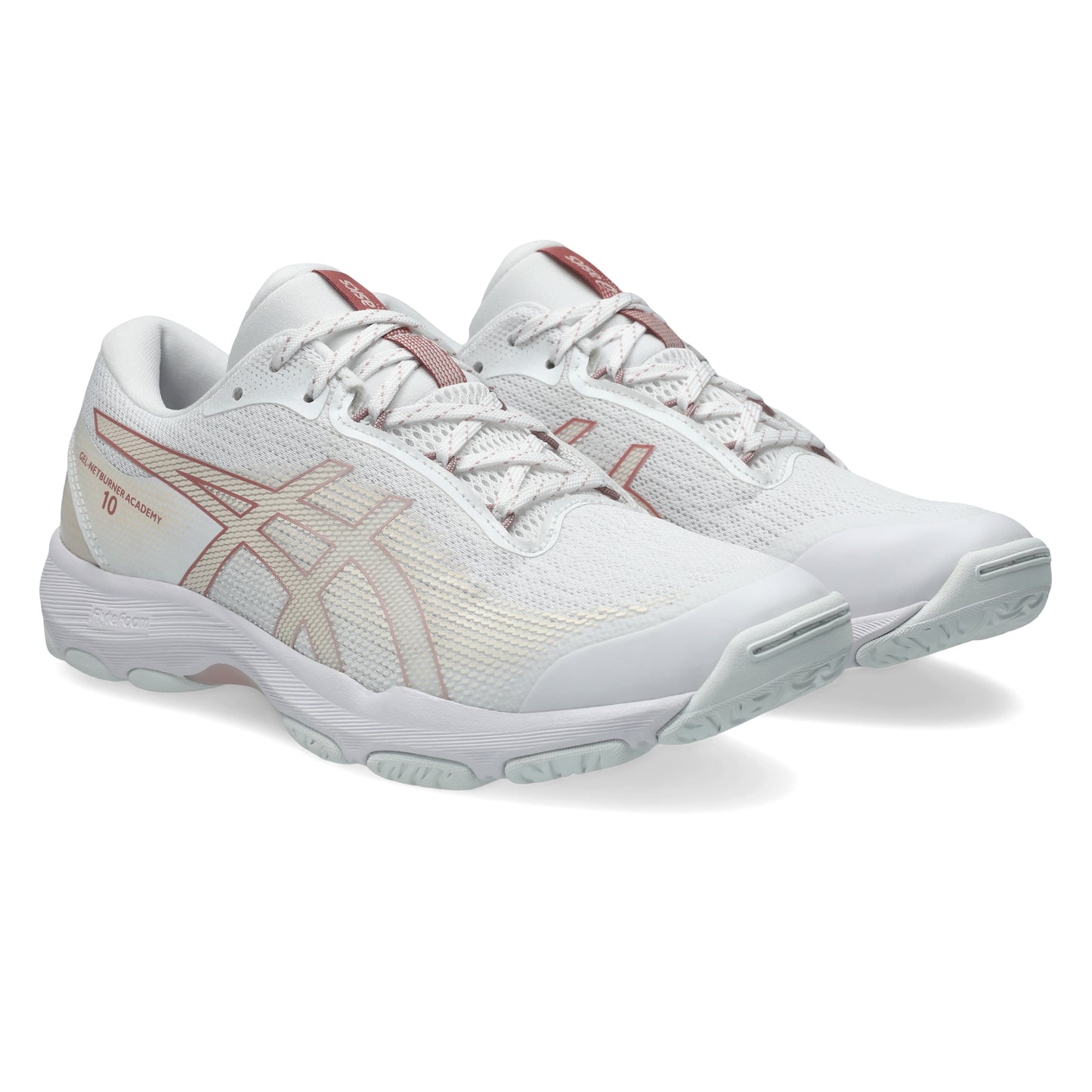 ASICS SHOE G-NETBURNER ACADEMY 10 WN WHITE/MORGANITE (SS26)