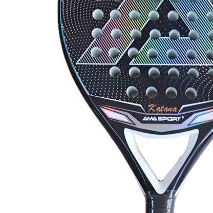 AMA PADEL KATANA JNR BLACK SILVER 330G