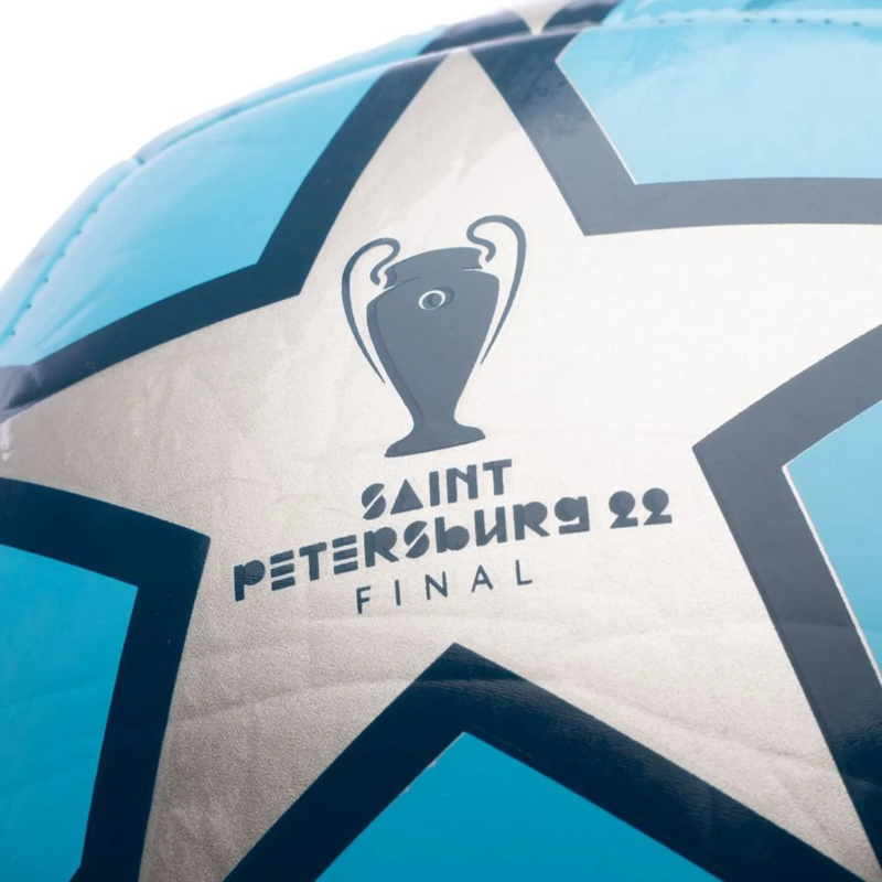 ADIDAS BALL SOCCER UCL CLUB ST PETERSBURG BLU/SIL