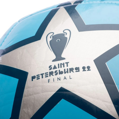 ADIDAS BALL SOCCER UCL CLUB ST PETERSBURG BLU/SIL